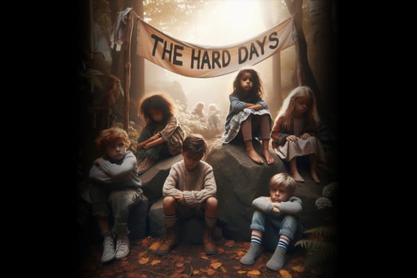 The hard days: Waking to the realisation you are caged