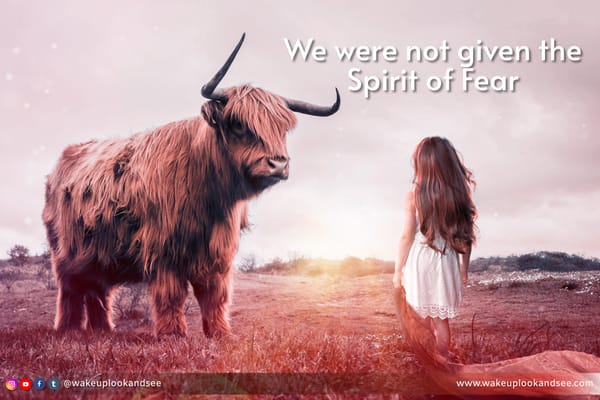 The Spirit of Fear is not of God